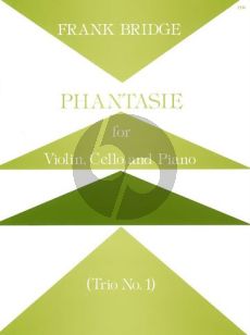 Bridge Trio No.1 "Phantasy c-minor" Violin-Cello and Piano (Score/Parts)