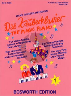 Heumann Das Zauberklavier - The Magic Piano Vol. 1 Piano 4 hds