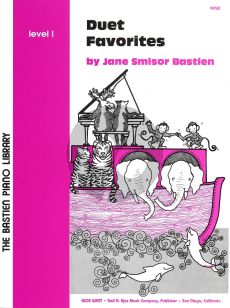 Bastien Duet Favorites Level 1 for Piano 4 Hands