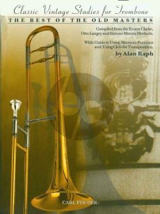 Raph Classic Vintage Studies for Trombone (Best of the Old Masters) (Bass Clef)