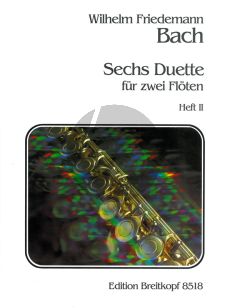 Bach 6 Duette Vol.2 2 Flöten (Gerhard Braun)