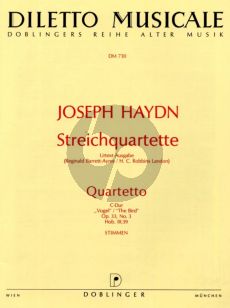 Haydn J.  Streichquartet Op.33 nr.3 Stimmen Hob. III:39