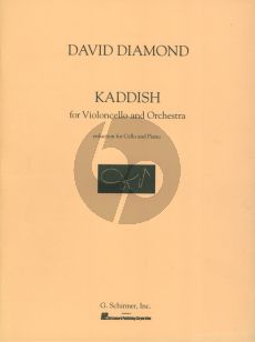 Diamond Kaddish(1987-1989) Violoncello and Orchestra Edition for Violoncello and Piano