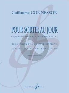 Connesson  Pour Sortir au Jour (Concerto) Flute-Orchestra (piano red.)