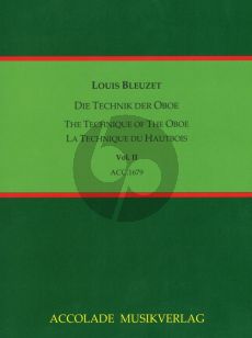 Bleuzet Die Technik der Oboe Band 2 (Text frz.,dt.,engl.)