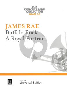 Rae Buffalo Rock - A Royal Portrait for Concert Band (Score and Parts) (The Concert Band Collection Grade 1.5)