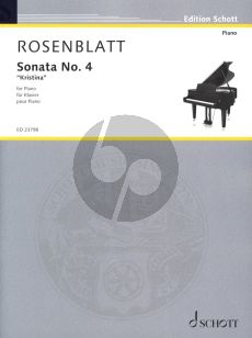 Rosenblatt Sonata No. 4 "Kristina" for Piano Solo