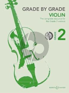 Grade by Grade - Violin Grade 2 Violin and Piano (Book with Audio online) (edited by Liz Partridge)