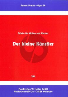 Pracht Der Kleine Kunstler Op.14 Violine und Klavier