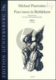 Puer natus in Bethlehem (Christmas Settings for Vocal and Instr.Ens.) Vol.5 (5 Part)