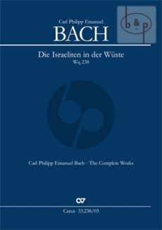 Die Israeliten in der Wuste WQ 238 (SSTB soli- SATB-Orch.) (Vocal Score)