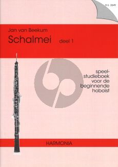 Beekum Schalmei Vol.1 (Speel- Studieboek beginnende Hoboist)