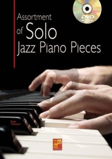 Assortment Of Solo Jazz Piano Pieces (Book-DVD)