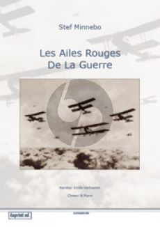 Minnebo Les Ailes Rouges de la Guerre SATB-Piano