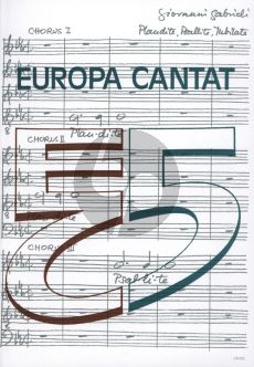 Europa Cantat Vol. 5 SATB (1973)