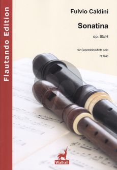 Caldini Sonatina Op. 65/H Sopranblockflöte solo