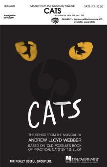 Lloyd Webber Cats Medley SATB (Edited by Ed Lojeski)