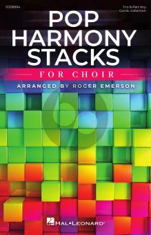 Pop Harmony Stacks for Choir (Any Combination) Performance Pack (Book with Audio online) (arr. Roger Emerson)