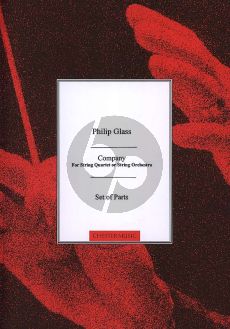 Glass String Quartet No.2 'Company' Set of Parts