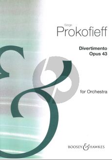 Prokofieff Divertimento op.43 Studyscore