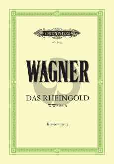 Wagner Das Rheingold WWV 86a Klavierauszug (Oper in 4 Bildern) (Felix Mottl)