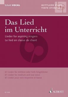 Das Lied im Unterricht Mittel/Tief (Lohmann)