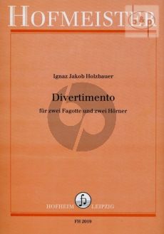 Divertimento (2 Bassoons- 2 Horns[C]