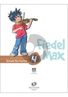 Fiedel-Max Violine Schule Vol.4 (Bk Audio Online)