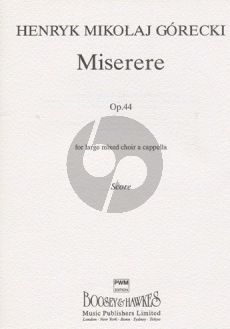 Gorecki Miserere Op.44 SSAATTBB