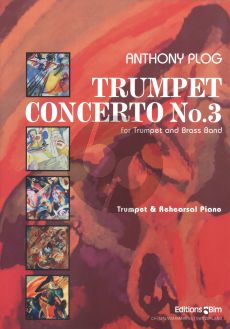Plog Concerto No.3 Trumpet[C/Bb] and Brass Band (piano reduction)