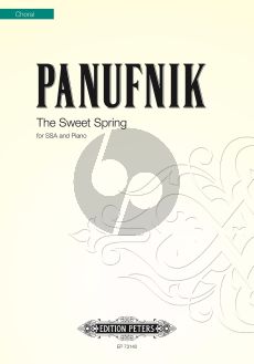 Panufnik The Sweet Spring SSA and Piano