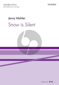 Mahler Snow is Silent for SATB, body percussion & congasa