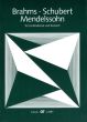 Brahms-Mendelssohn-Schubert fur den Gottesdienst SATB (Bretschneider-Dromann)