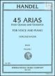 45 Arias vol.1 for High Voice and Piano