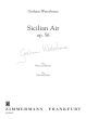 Waterhouse Sicilian Air Op.56 fur Flote und Klavier