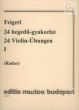 24 Exercises in 24 Tonalities Vol.1 for Violin (with 2nd Violin)