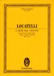 Locatelli L'Arte del Violino Op.3 Vol.1 No.1 - 4 for Violin-Strings and Bc Studyscore (Edited by Alfred Dunning)