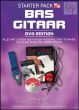 Bas Gitaar Starter Pack (Boek-CD-DVD-Plektrum- Kabel-Gitaarband)