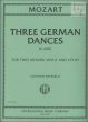 3 German Dances KV 605 (2 Vi.-Va.-Cello)