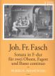 Sonata F-dur (2 Oboes-Bassoon-Bc) (Score/Parts) (edited by Yvonne Morgan)