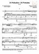 19 Praeludien aus Op.34 Violine und Klavier
