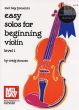 Easy Solos for Beginning Violin Level 1 for Violin and Piano