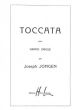 Jongen Toccate Op. 104 pour Orgue