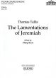 Tallis Lamentations of Jeremiah SAATB (edited by Philip Brett)