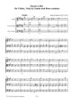 Becker Sonata A-major Violin, Viola da Gamba and Basso Continuo (Score/Parts) (von Zadow)