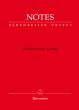 Notes. The Musician's Choice Bärenreiter notebook with the Mozart red cover