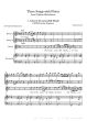 Purcell 3 Songs from Orpheus Britannicus Voive-Recorder-Bc (2 Scores and Set of Parts)