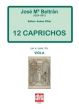 Beltran 12 Caprices for Viola