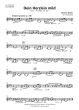 Brahms Dein Herzlein mild for Clarinet Quartet (Score and Parts) (Part 1: Clarinet in Bb or Eb / Part 2: Clarinet in Bb / Part 3: Clarinet in Bb or Clarinet Alto / Part 4: Clarinet Bass in Bb)