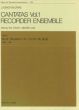 Bach Cantatas during the Church Calendar Year Vol.1 for Recorder Ensemble (AA/BB/AAB/ATB/ASB/AAS/SSSTB/AATB) Score and Parts (Edited by Naoyuki Otake) (Edited by Naoyuki Otake)